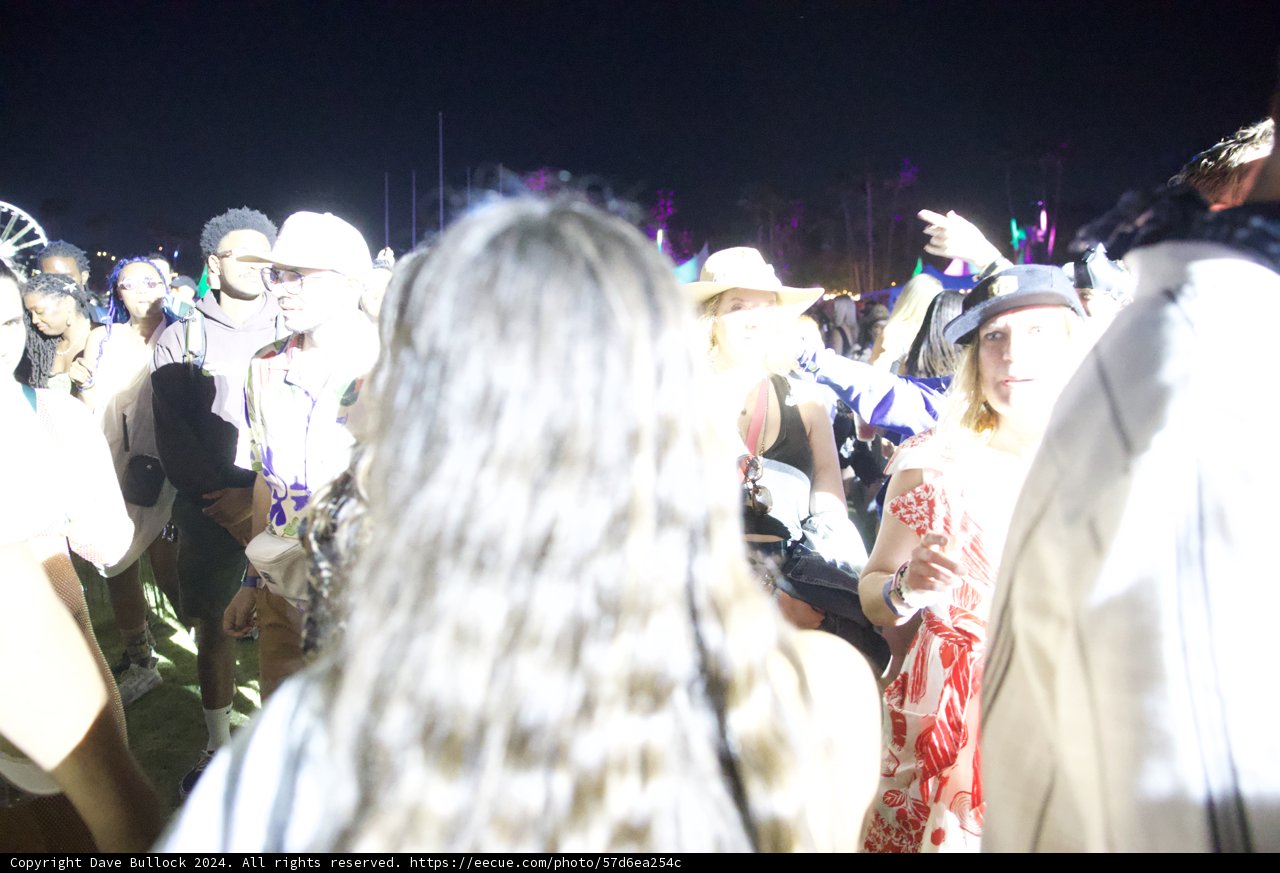 Illuminated Gathering: A Night at Coachella 2024