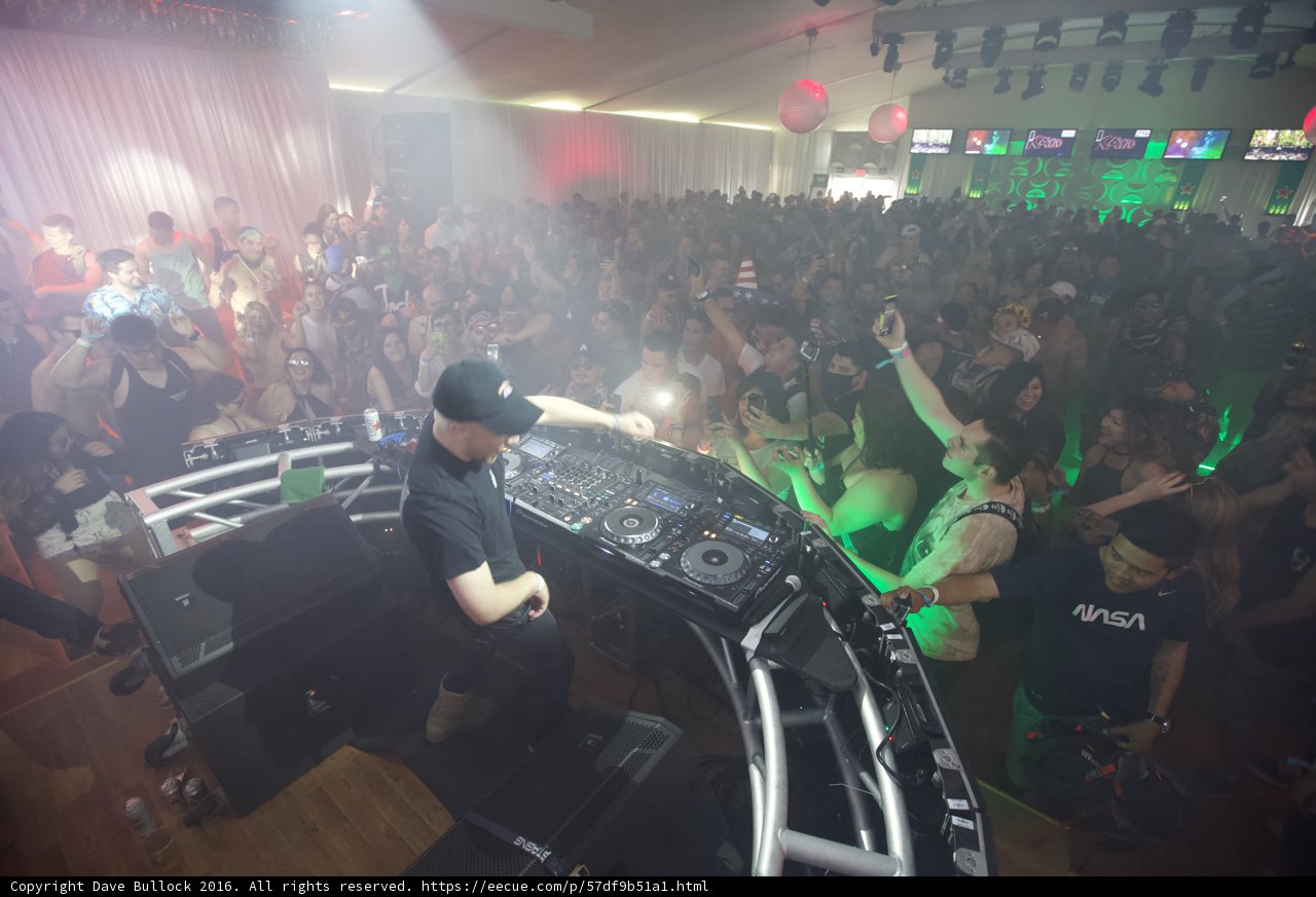 DJ Caitlin Thwaites Spinning Beats at Coachella