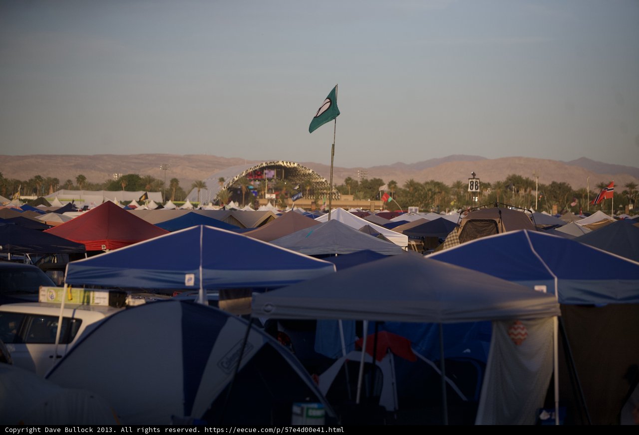 Tent City at Coachella