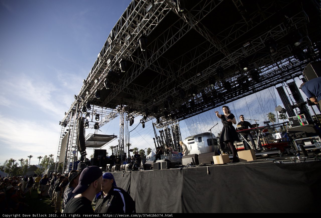 Carina Round Rocks Coachella Stage