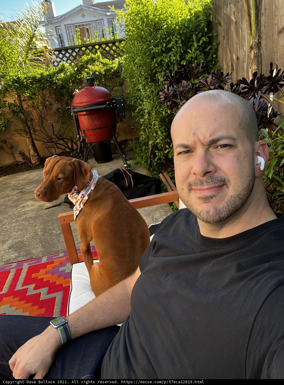 A Man and his Furry Companion