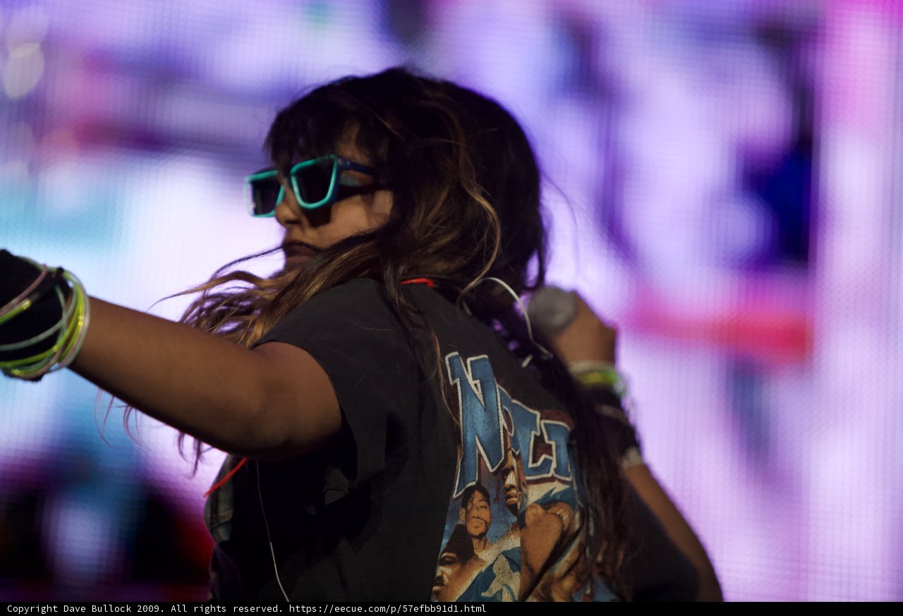 Solo Performance in Sunglasses