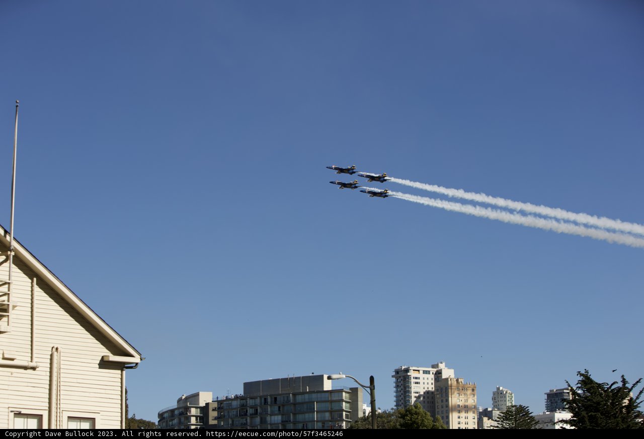 Birds of Steel in Pacific Blue Skies
