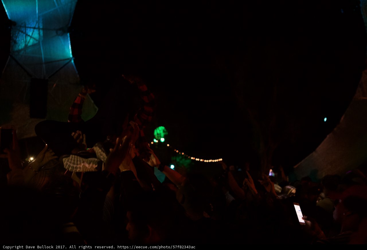 Green Lights at the Urban Nightclub