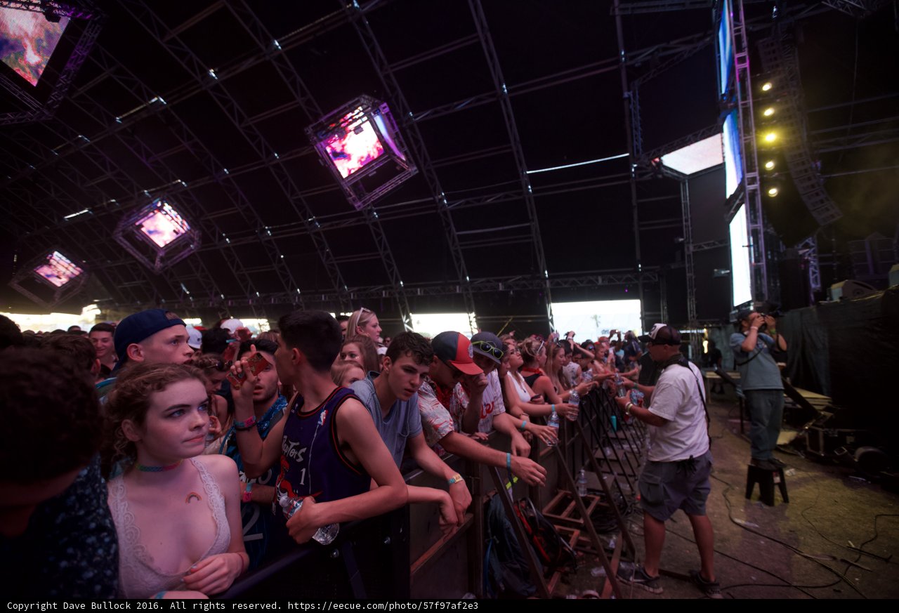 Urban Nightlife at Coachella Music Festival