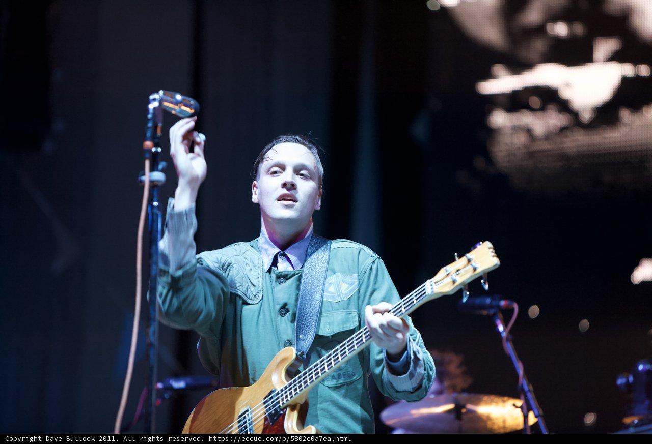 Win Butler's Electrifying Guitar Performance at Coachella 2011