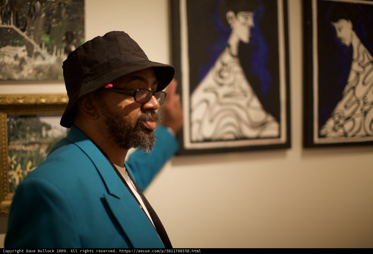 Blue Jacket and a Bearded Man