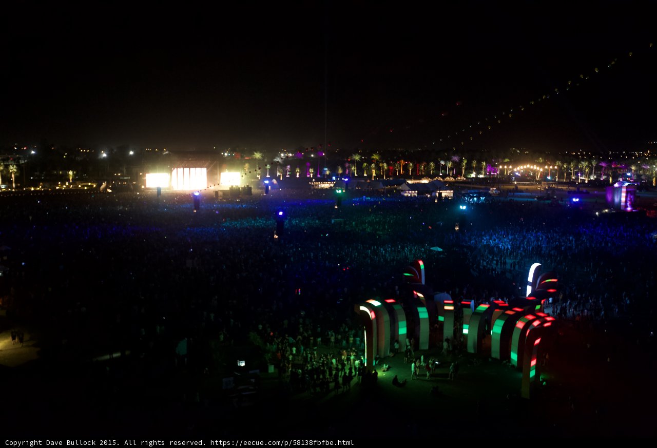 Electric Nightlife at Coachella Festival