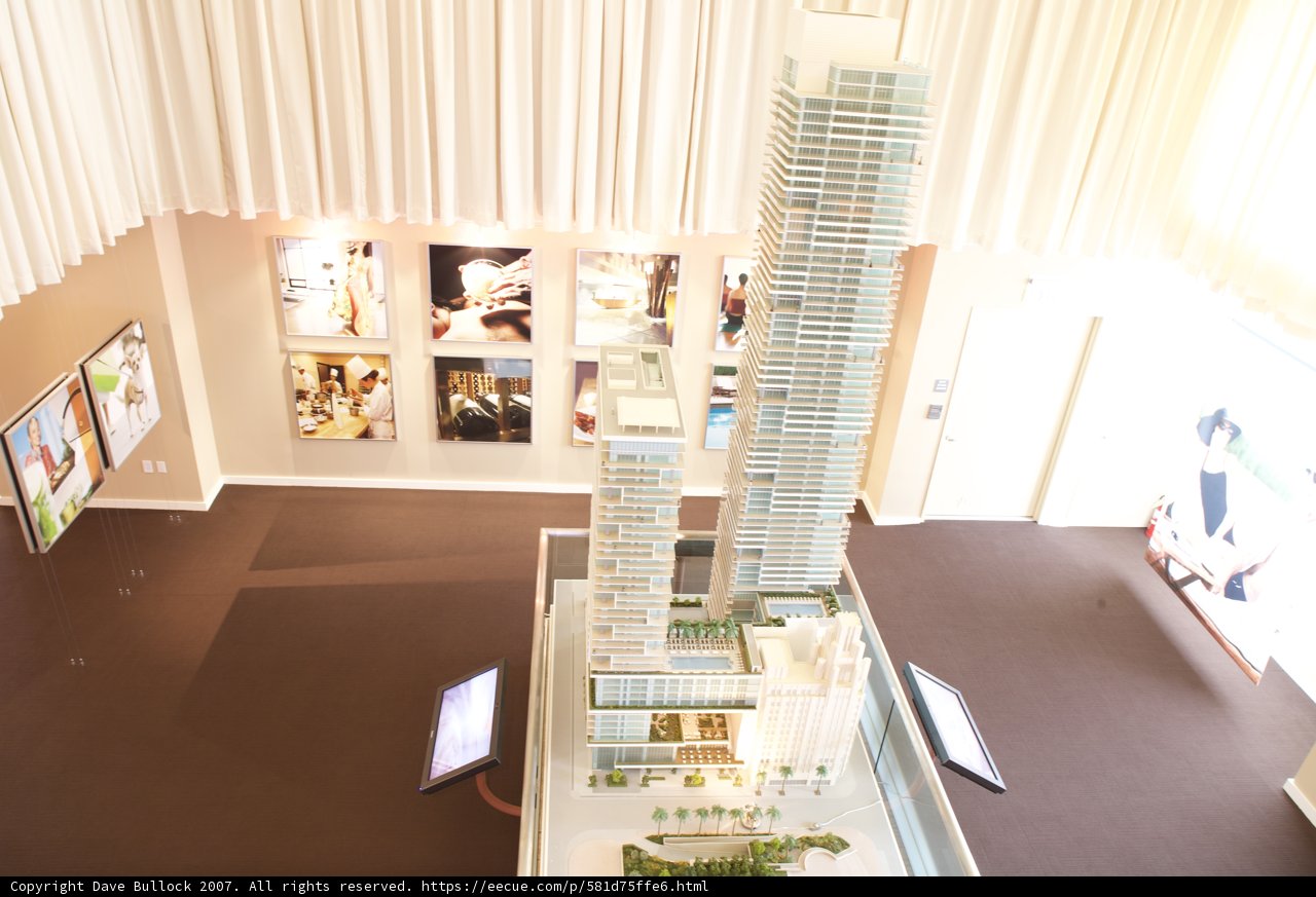 Impressive Model of a Tall Building