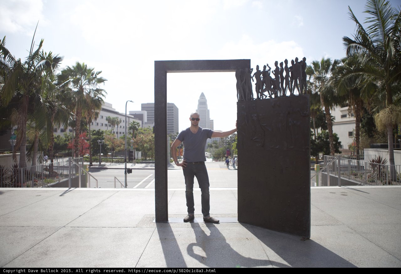 Wide Gateway and City Hall