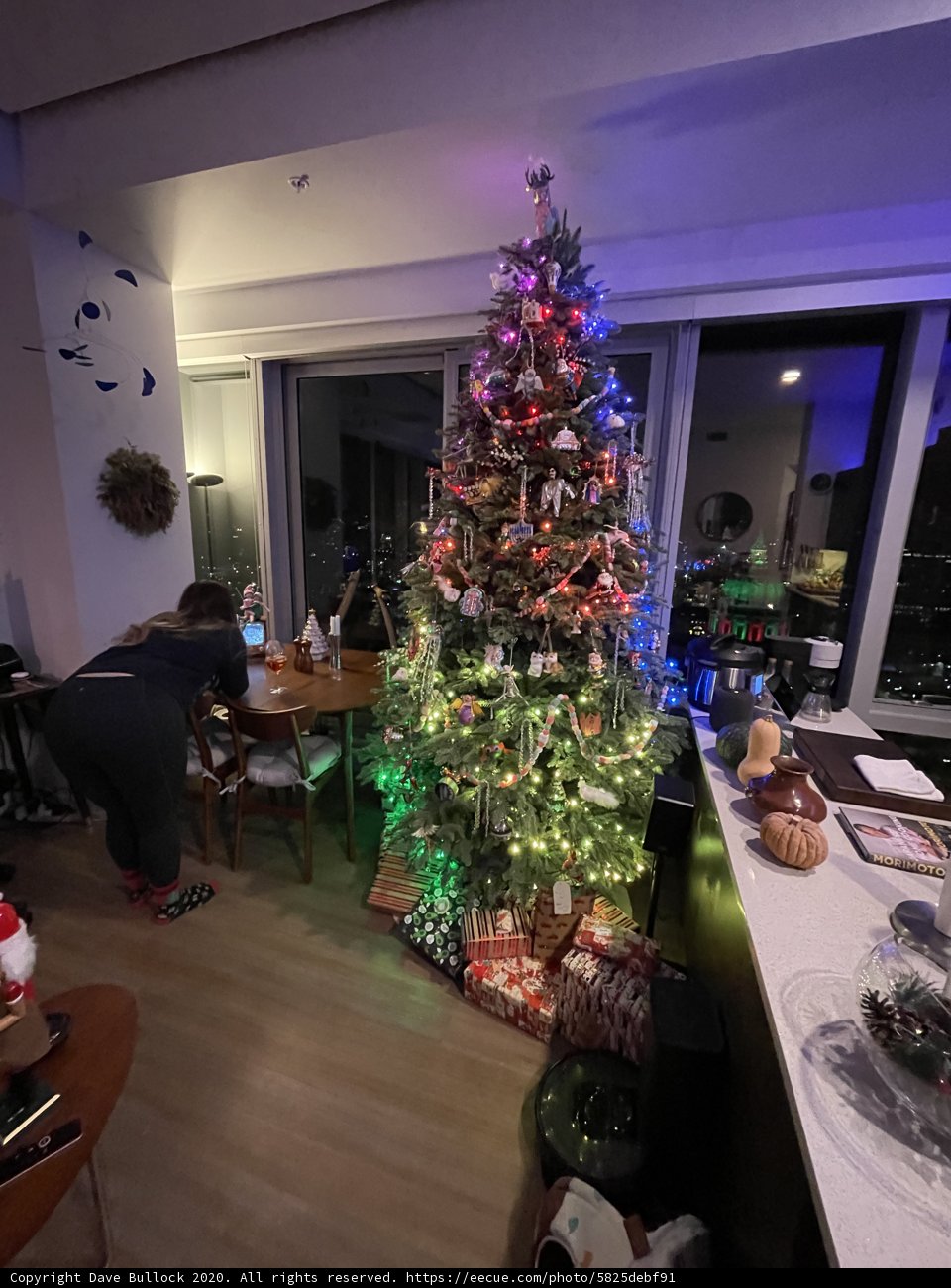 A Festive Living Room