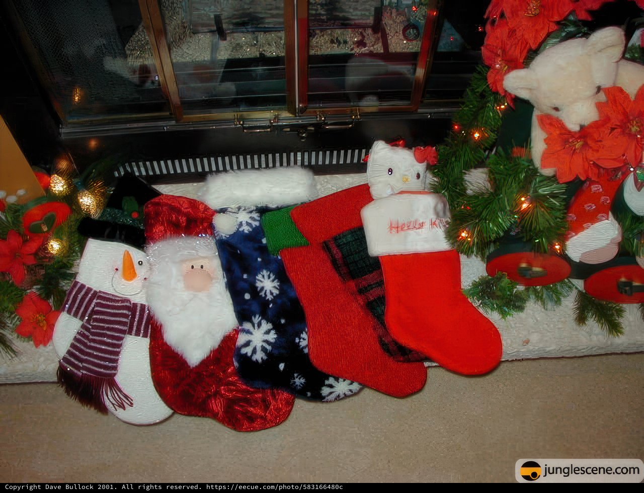 Decking the Halls with Stockings Galore