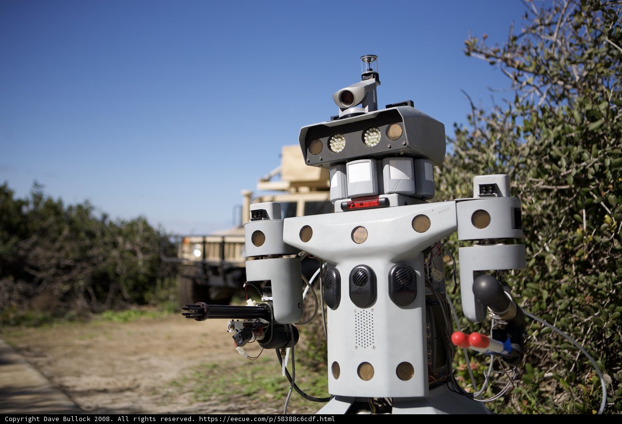 Robotic Guardian on Duty