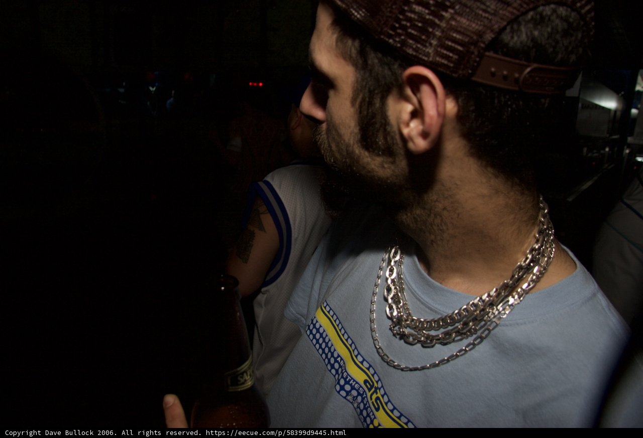 Stylish Man with Chain Necklace