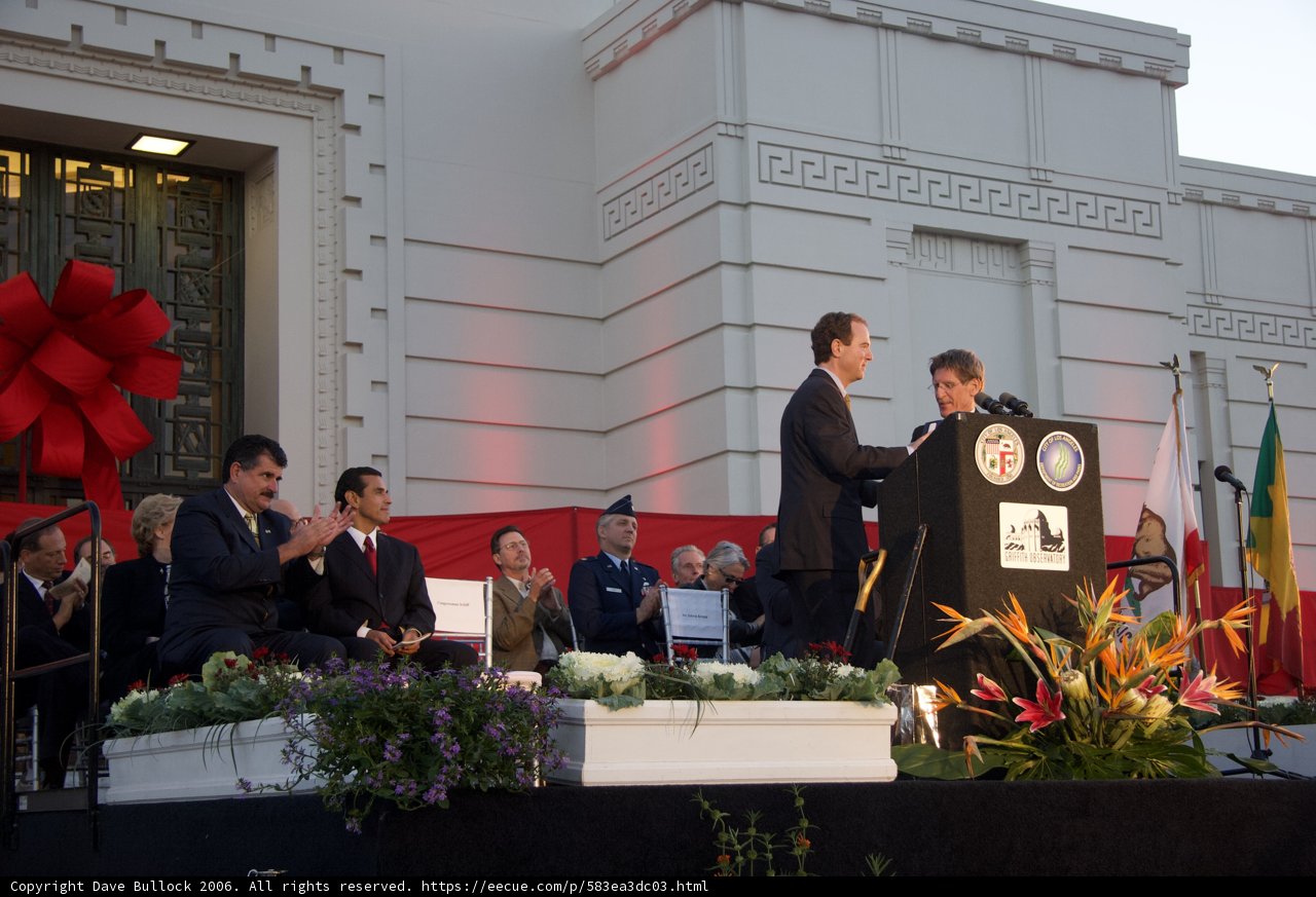Speech at the Podium