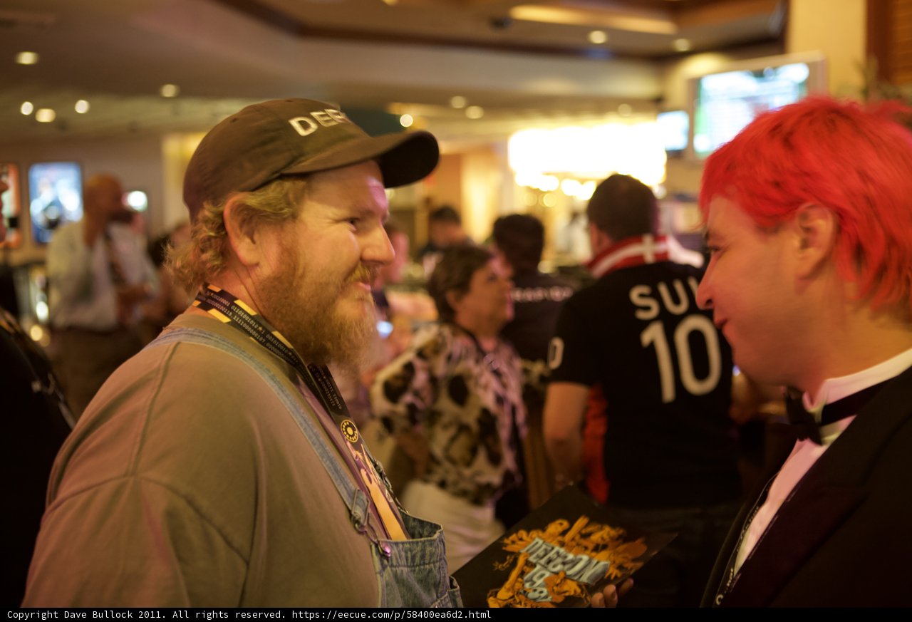 Redheaded Man Enjoying the Bar Scene