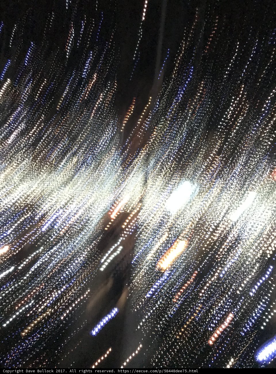 Blurred Night Light