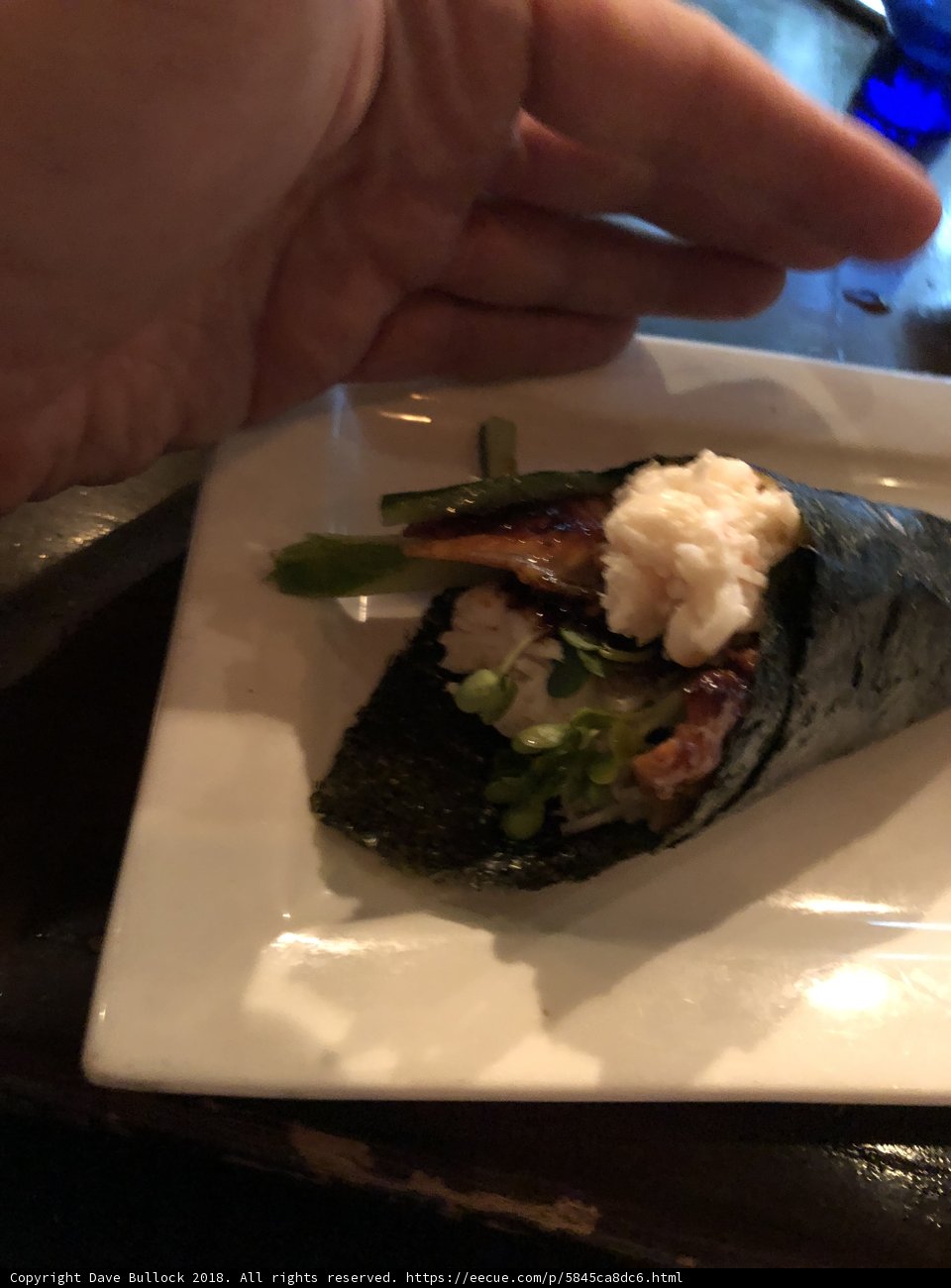 Savoring the Sushi Roll
