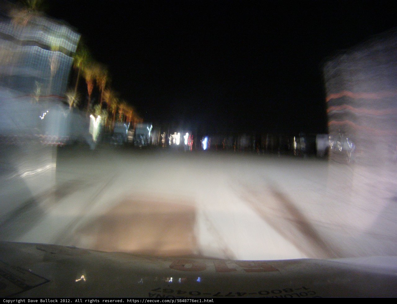 Night Drive Through the City