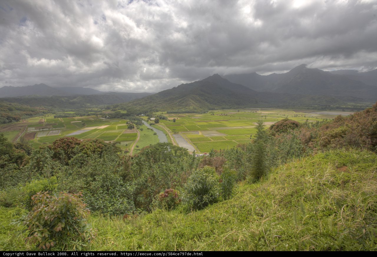 Overlooking the Bountiful Valley and Mountains