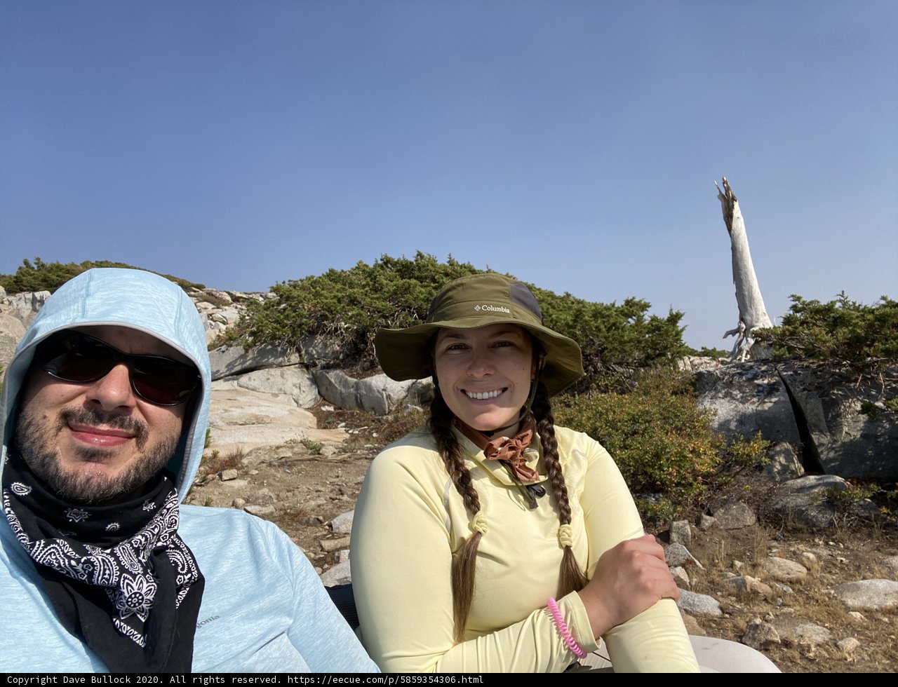 Selfie Moment in Desolation Wilderness