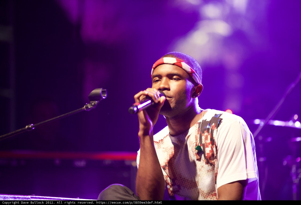 Frank Ocean's Solo Performance at Coachella 2012