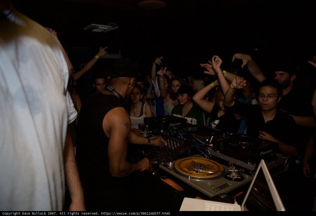 Nightclub DJ Rocks the Party
