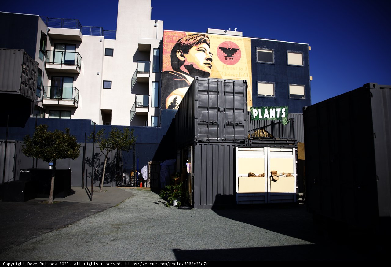 Vibrant Mural Adorning San Francisco Building