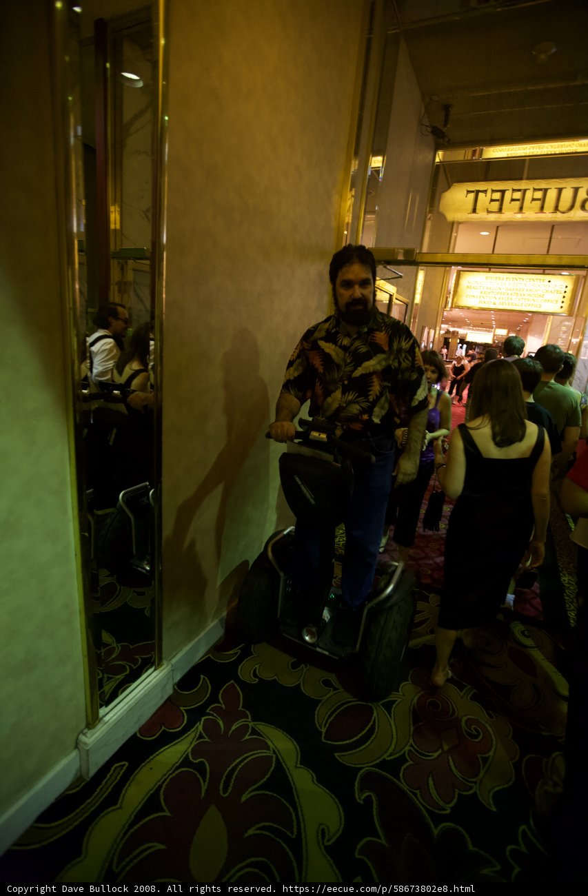 Segway Ride in the Casino