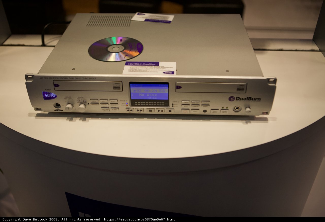 CD Player on Display