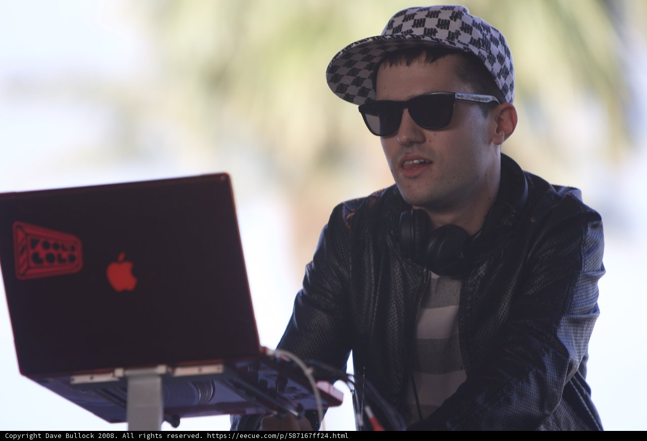 A-Trak in Black