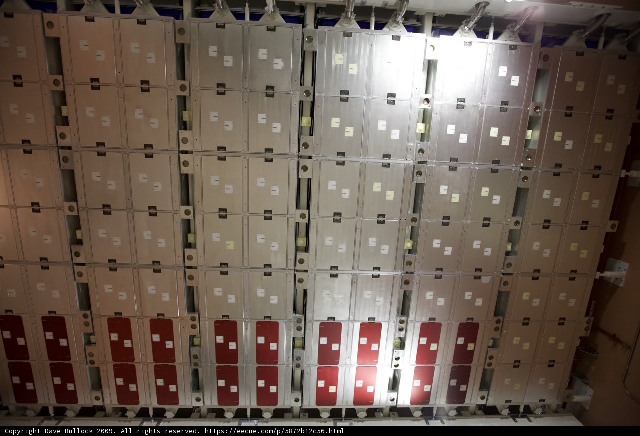 Vivid Lights in a Warehouse Room