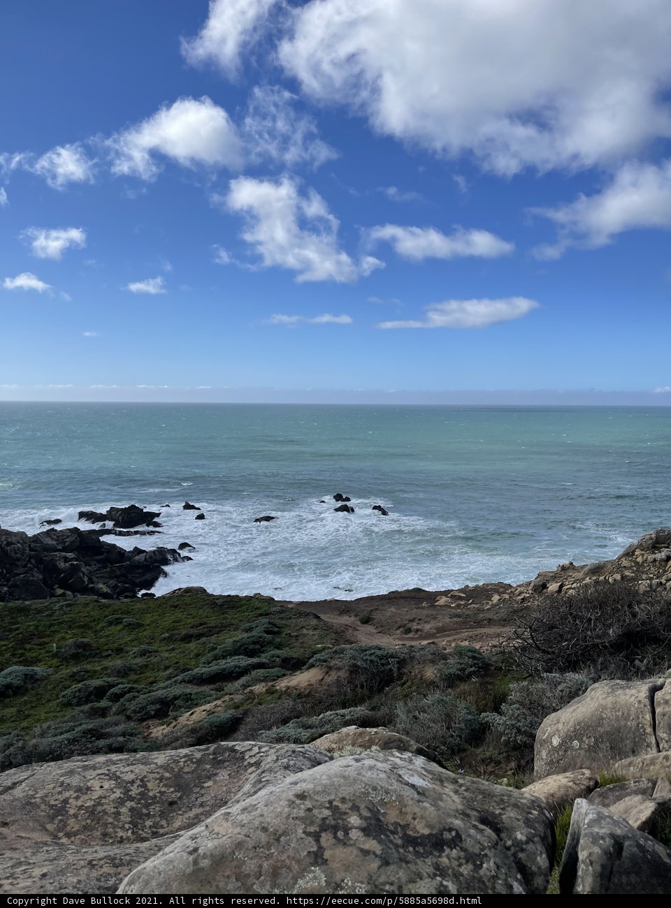 Overlooking the Majestic Pacific