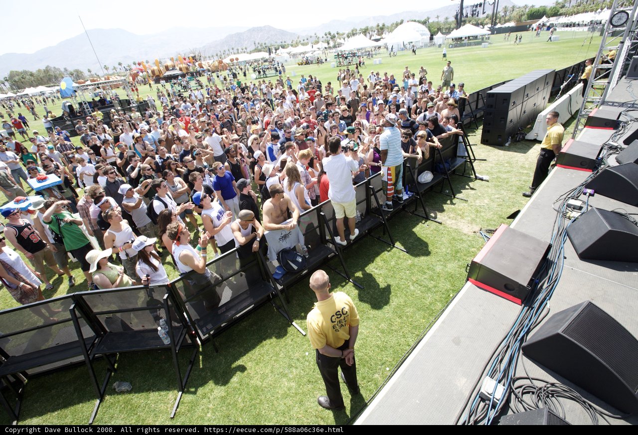 Coachella Music Festival Crowd