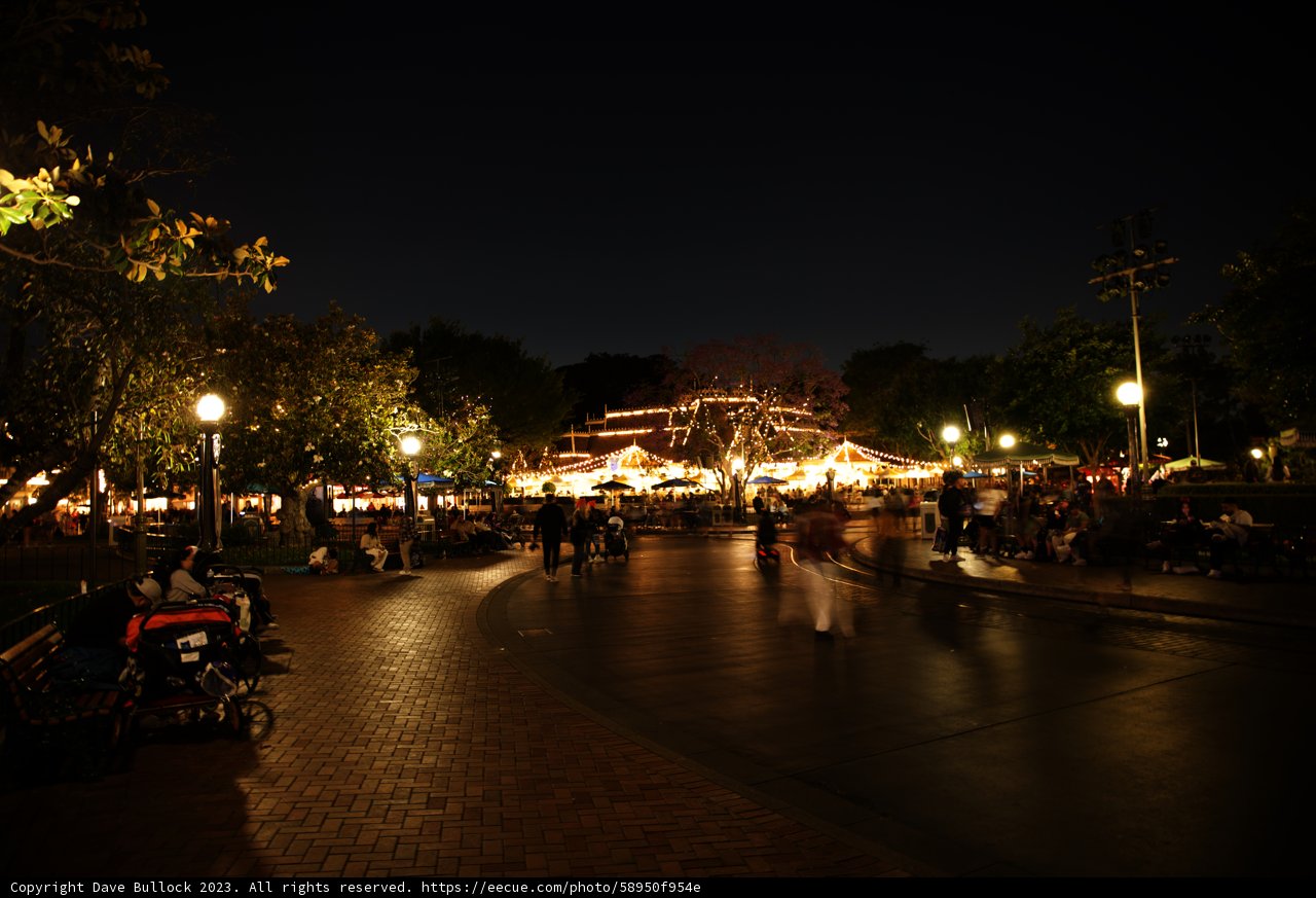 Magical Night Adventure in Disneyland