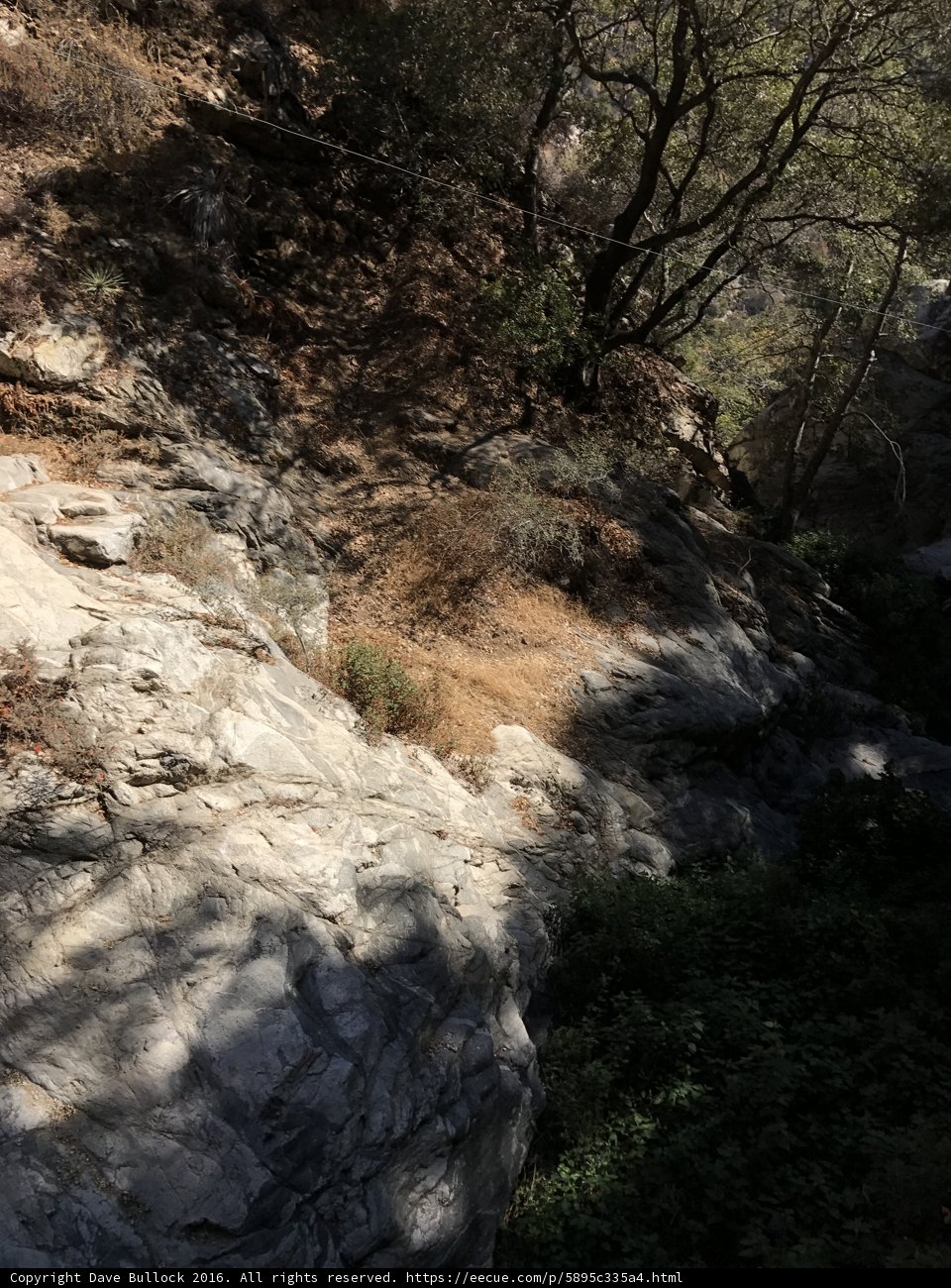 Hiking Along the Cliff Trail
