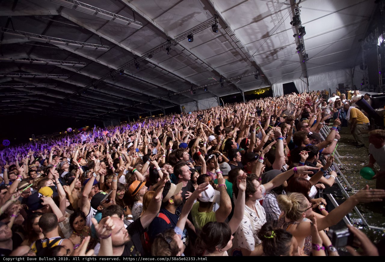 Coachella Crowd Goes Wild