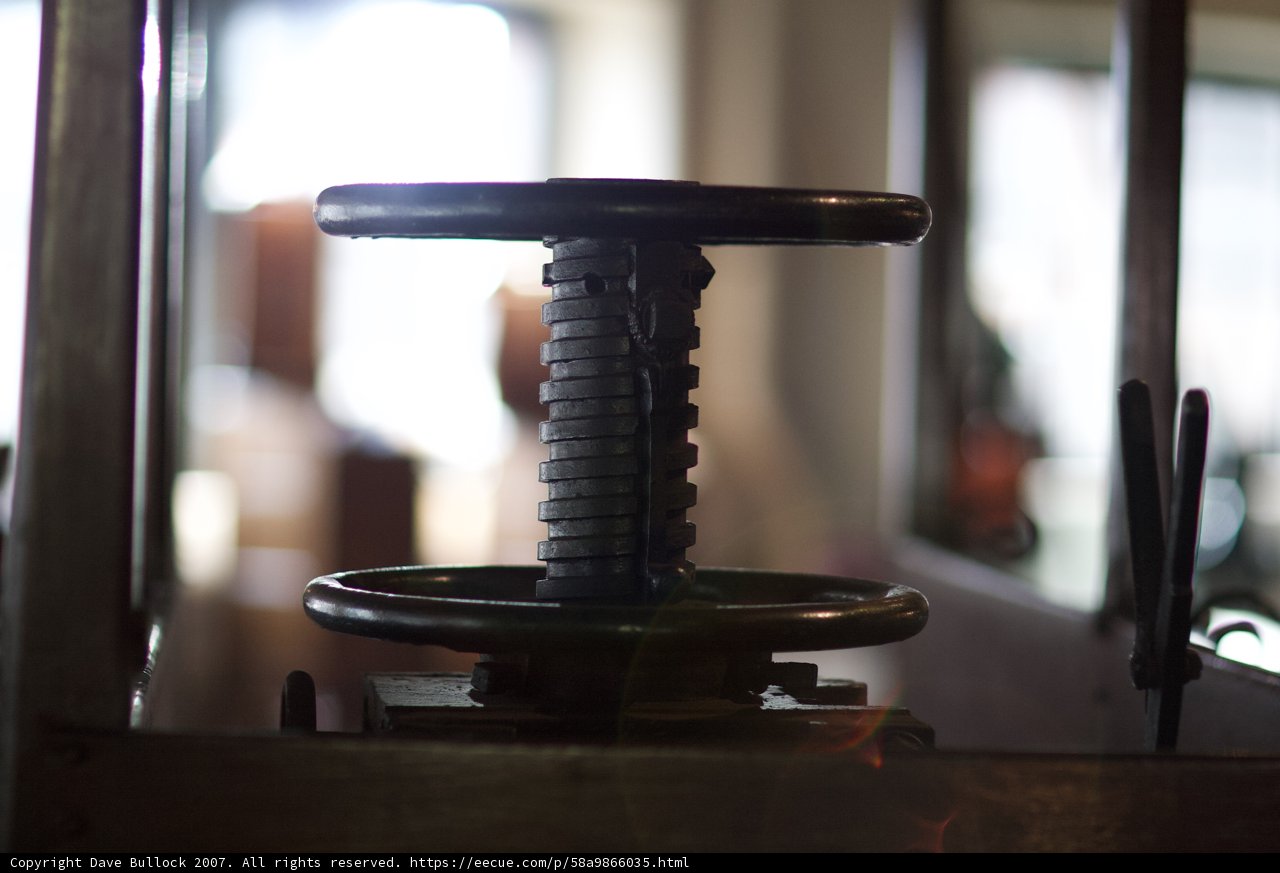 Coil Machine up Close