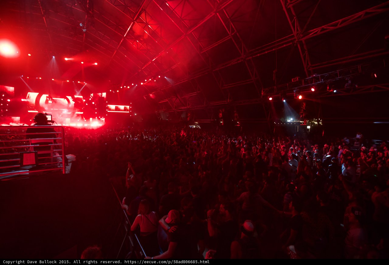 Urban Nightlife at Coachella Concert
