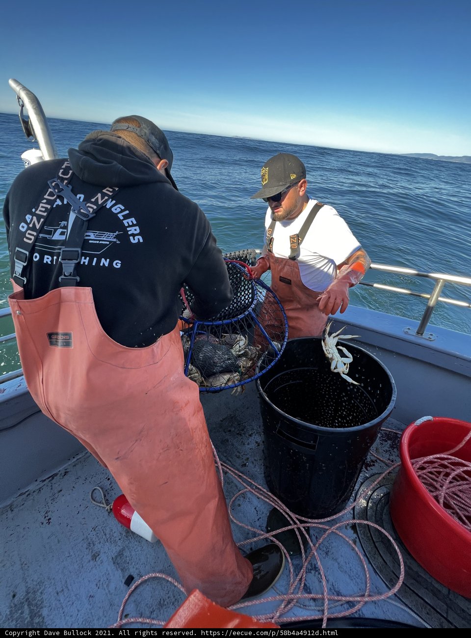 Fishing by the Ocean