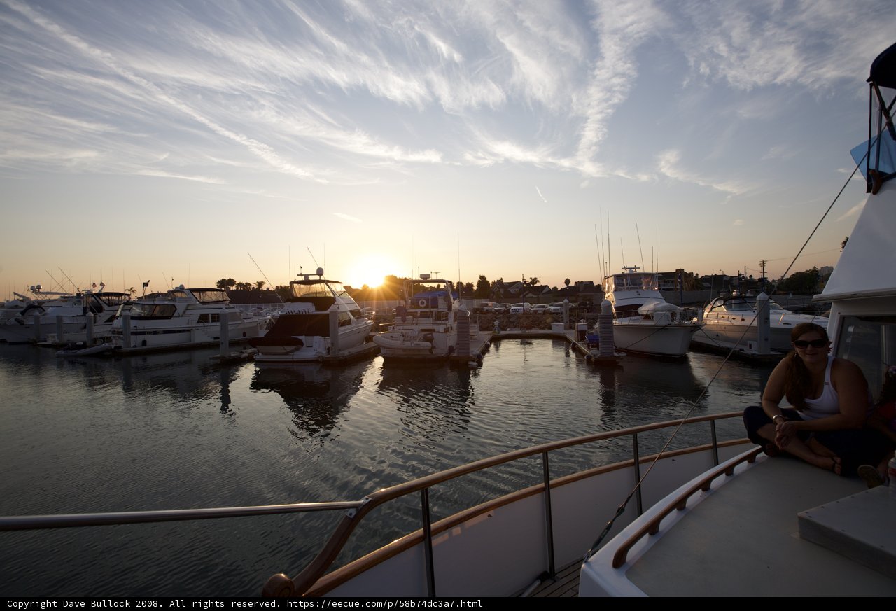 Sunset Serenity on the Waterfront