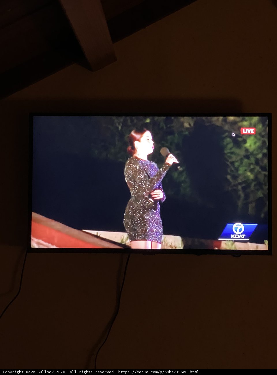 Solo Performance on the Big Screen