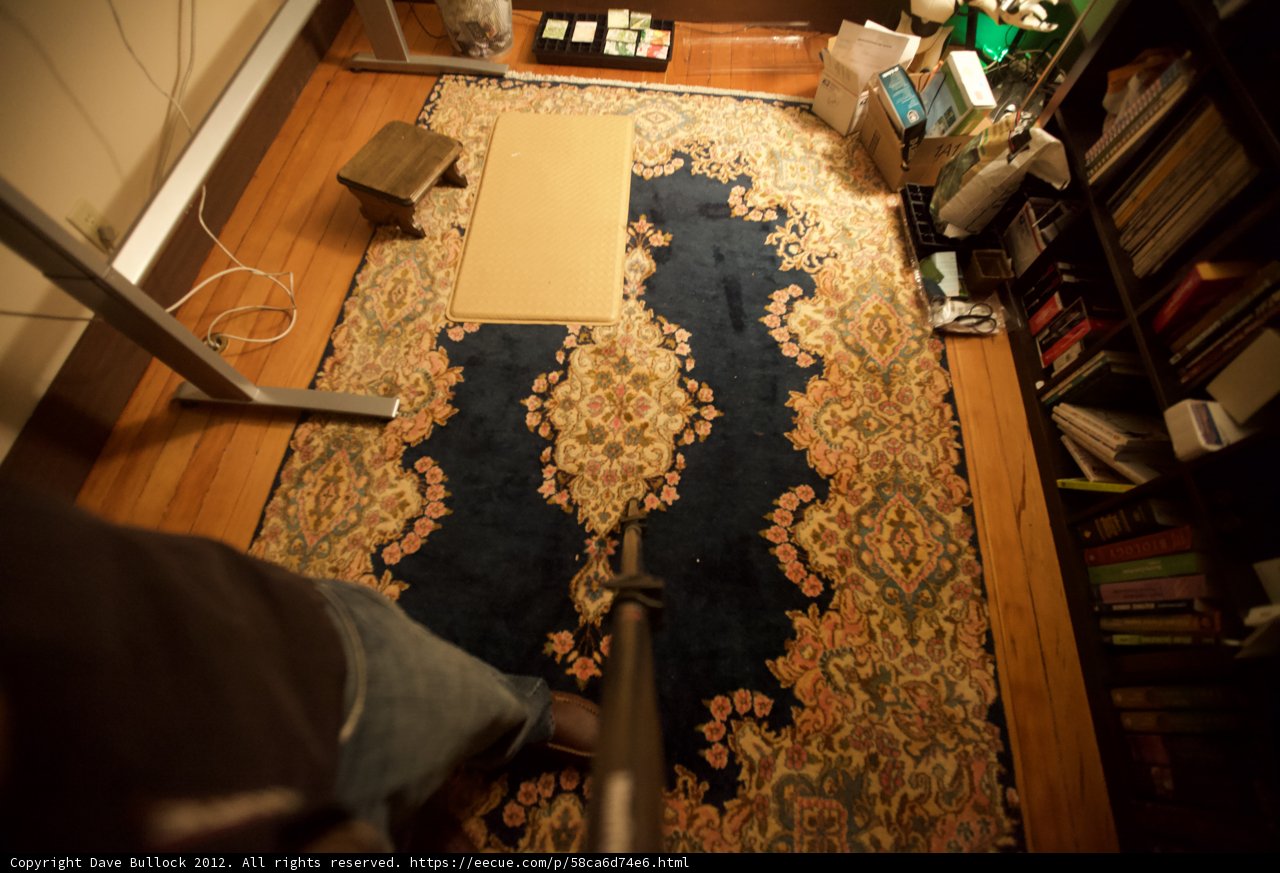 Standing on Hardwood Flooring