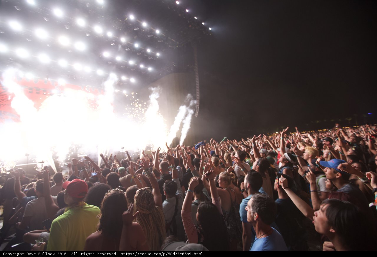 Fireworks and Frenzy at Coachella Concert
