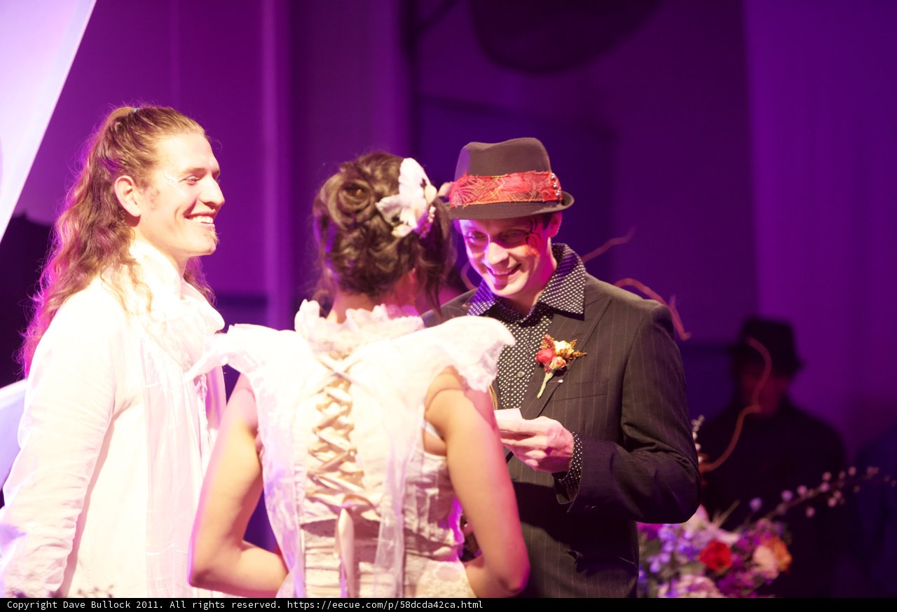 Wedding Attire in Shades of Purple
