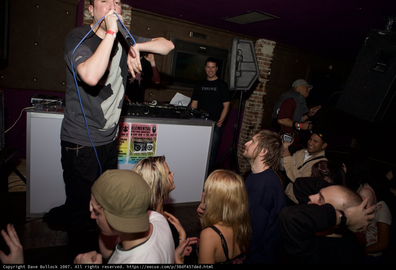 Rob G's Electrifying Performance at Nightclub