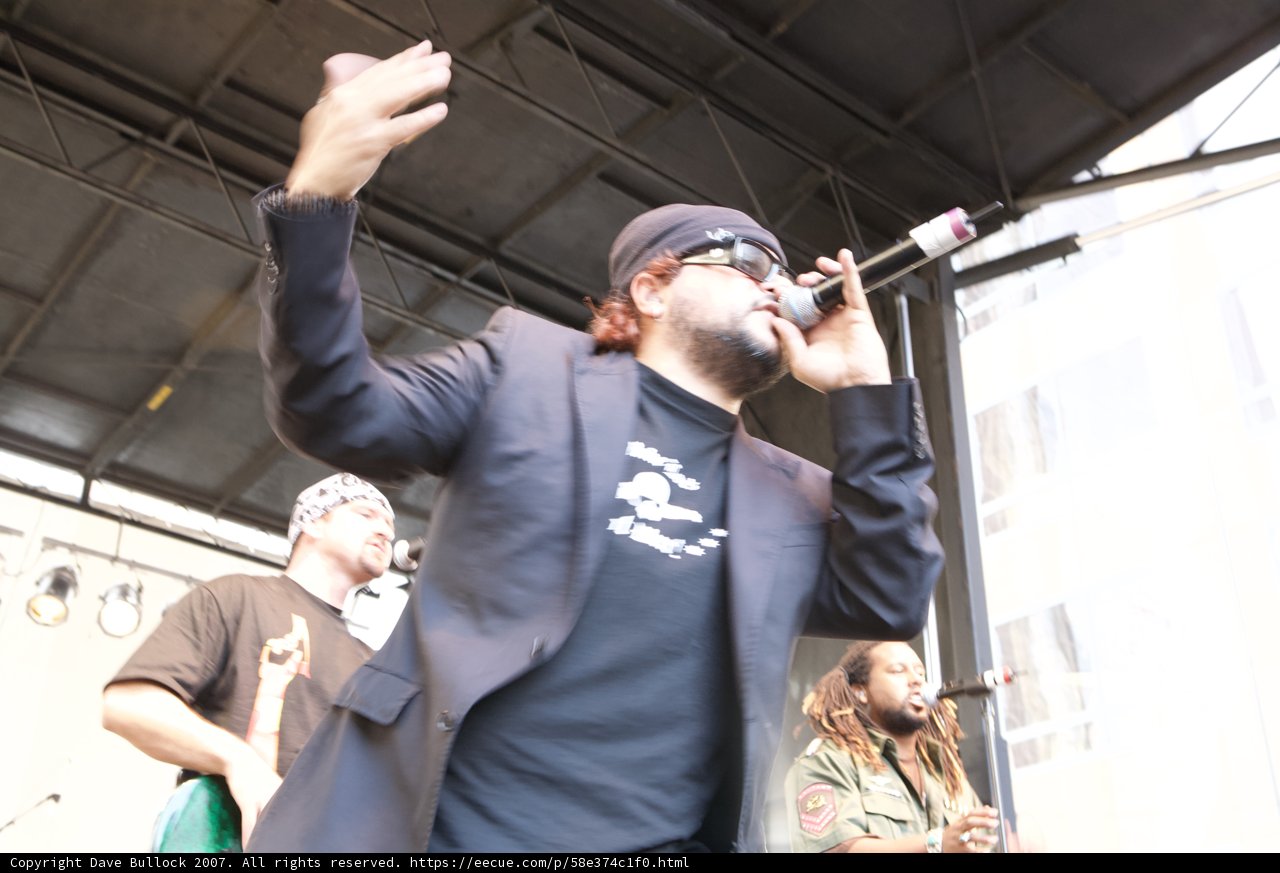 Dreadlocked Entertainer Takes the Stage