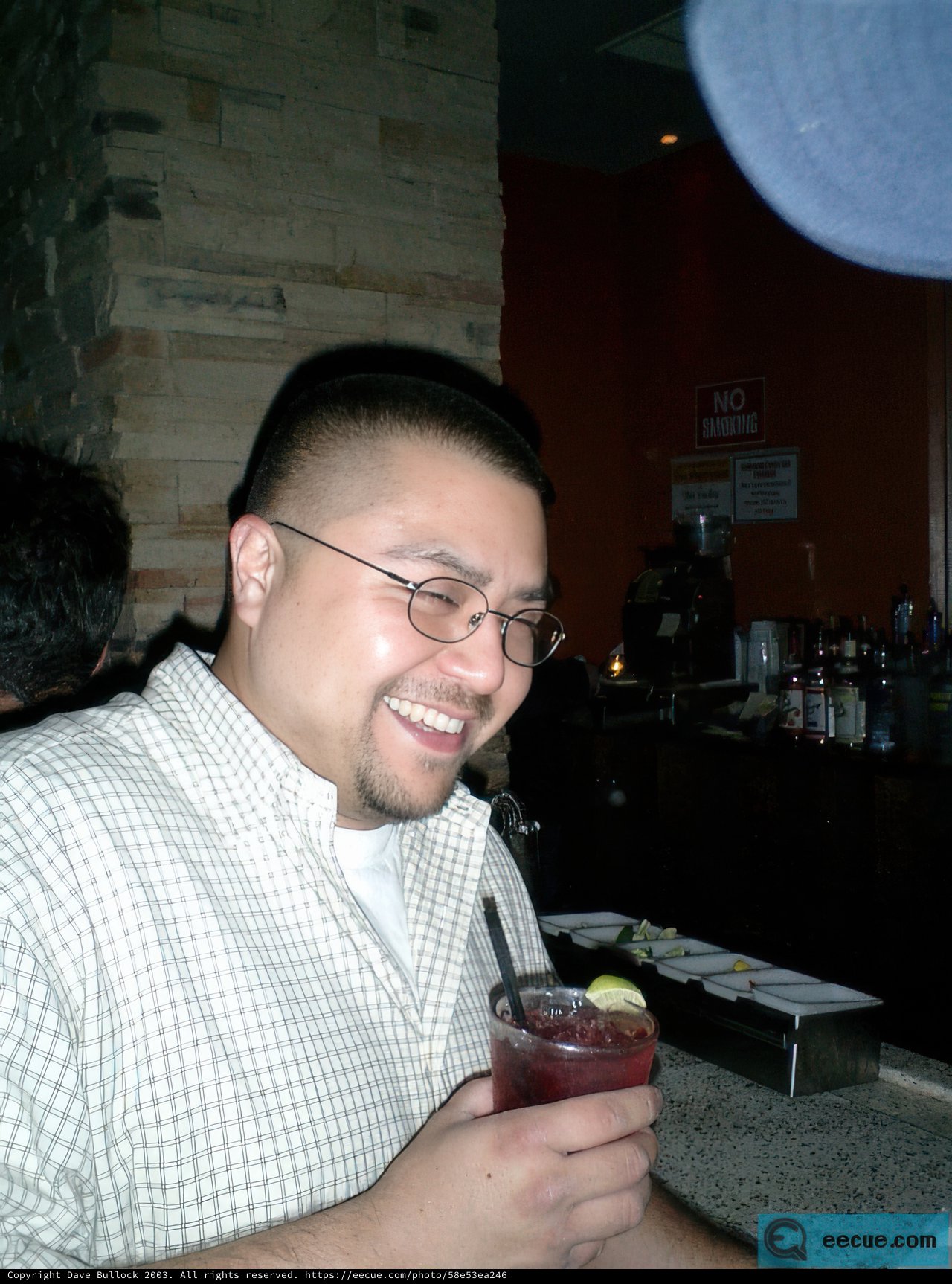 Glasses and Drinks in the Bar