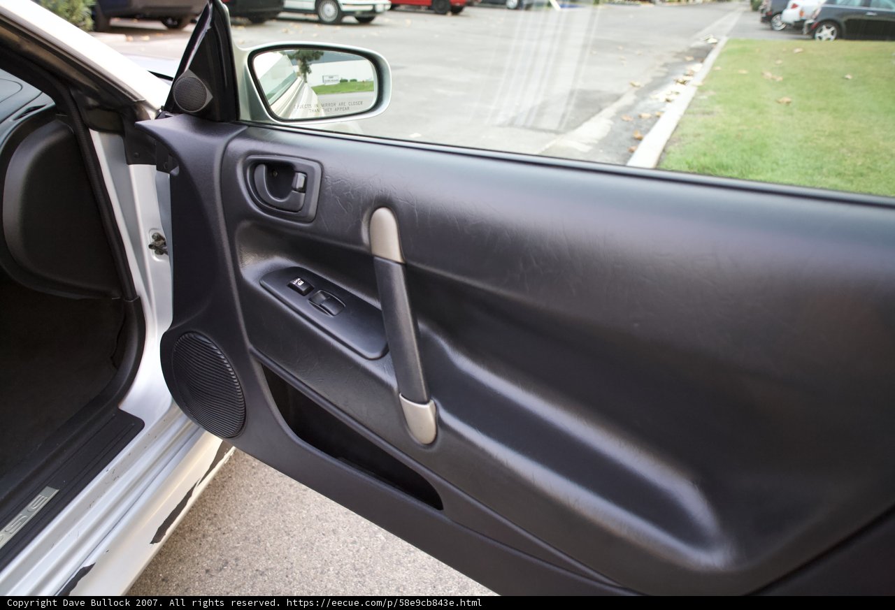 Open Door of a 2007 Eclipse Car