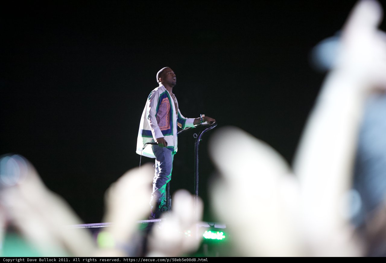Kanye West Raises the Roof at Coachella 2011